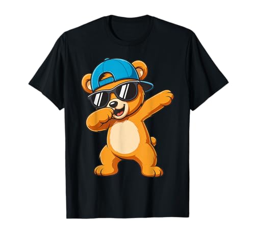 Süßes Dabbing Bear Cub Outfit Junge Teenager Männer Tupfen Tier Kinder T-Shirt von Bear Clothes for Toddlers Boys Teenager Girl