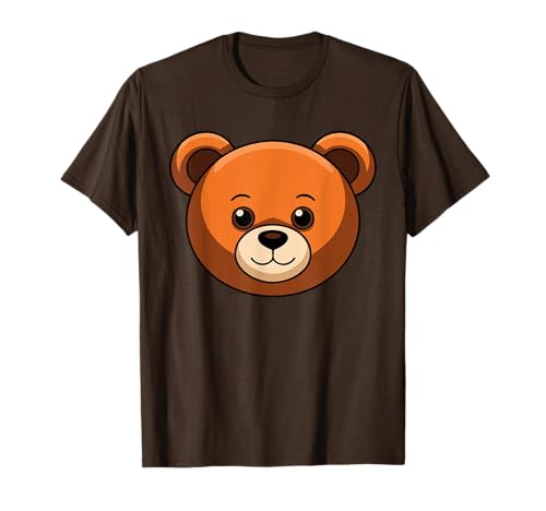 Bärengesichtshemd Erwachsene Kinder Männer Frauen Braunbär Kostüm T-Shirt von Bear Costume Shirts