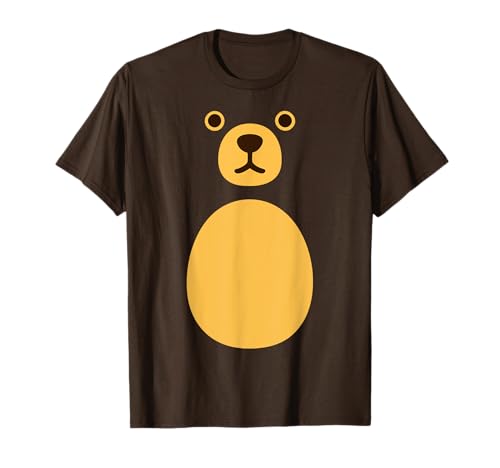 Bärenkostüm Hemd Erwachsene Kinder Herren Damen Braunbär Kostüm T-Shirt von Bear Costume Shirts