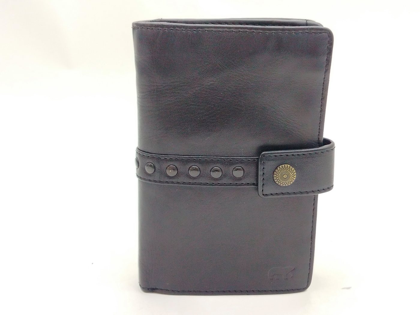 Bear Design Geldbörse BearDesign Damenbörse Leder schwarz von Bear Design