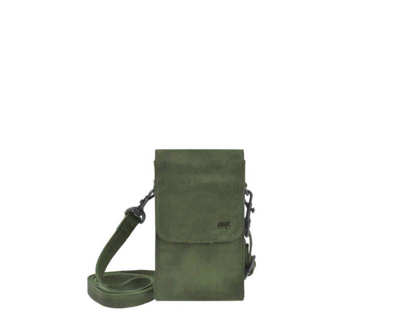 Bear Design Umhängetasche "Robbie" Damen Handytasche zum Umhängen Leder groß, trendige Tasche mit vielen Fächern, auch als Handy Gürteltasche von Bear Design