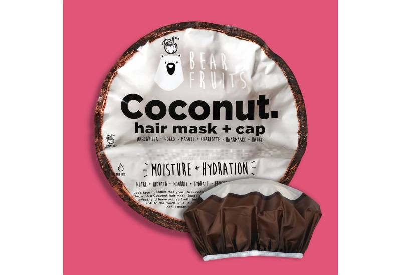 Bear Fruits Haarmaske Coconut - Hair mask + cap Bear Fruits Haarmaske Coconut - Hair mask + cap von Bear Fruits