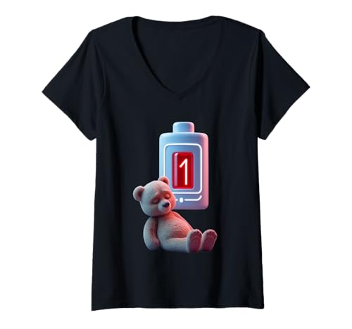 Damen Bear With The Beats Lustiges Unisex-Design für Männer Frauen T-Shirt T-Shirt mit V-Ausschnitt Damen Bear With The Beats Lustiges Unisex-Design für Männer Frauen T-Shirt T-Shirt mit V-Ausschnitt von Bear With The Beats Funny Unisex Design For Tee