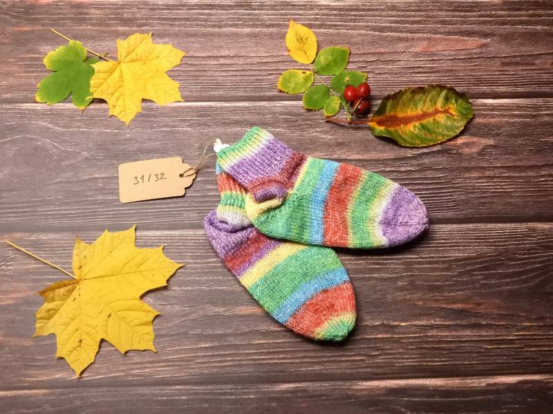 Socken Gr. 31/32 Handgestrickt - Spendenaktion von BearBelsSockenShop
