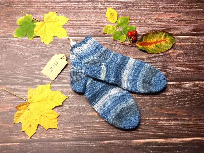 Socken Gr. 35/36 Handgestrickt - Spendenaktion von BearBelsSockenShop