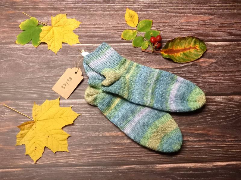 Socken Gr. 37/38 Handgestrickt - Spendenaktion von BearBelsSockenShop