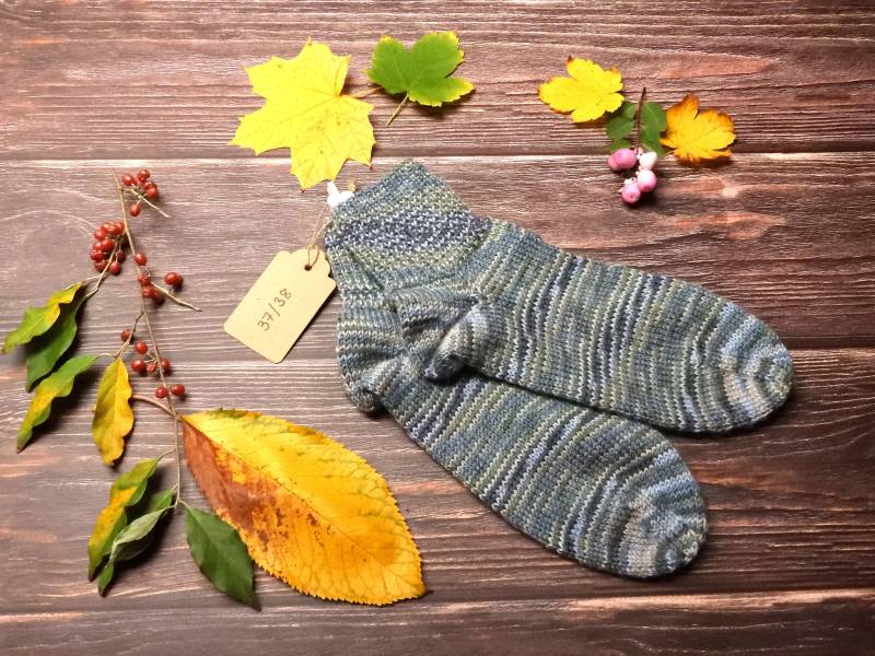 Socken Gr. 37/38 Handgestrickt - Spendenaktion von BearBelsSockenShop