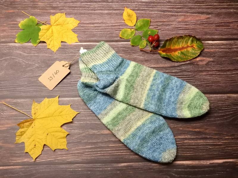 Socken Gr. 39/40 Handgestrickt - Spendenaktion von BearBelsSockenShop