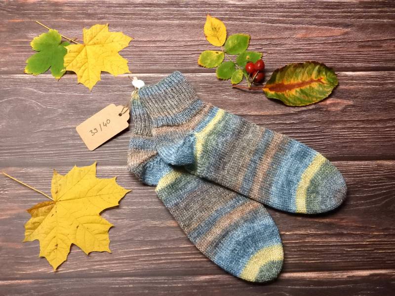 Socken Gr. 39/40 Handgestrickt - Spendenaktion von BearBelsSockenShop