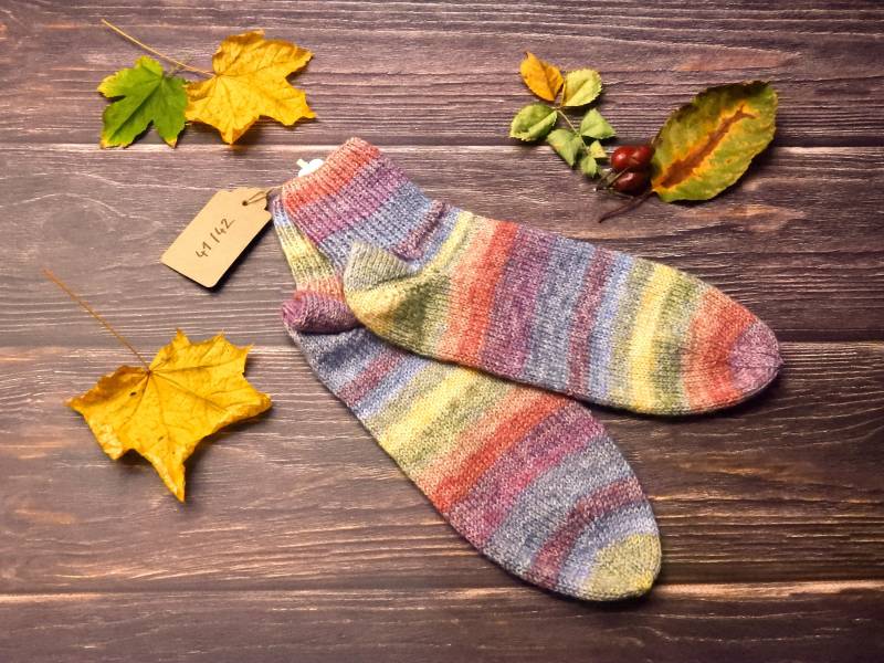 Socken Gr. 41/42 Handgestrickt - Spendenaktion Socken Gr. 41/42 Handgestrickt - Spendenaktion von BearBelsSockenShop