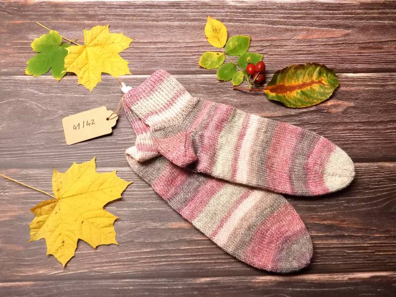 Socken Gr. 41/42 Handgestrickt - Spendenaktion von BearBelsSockenShop