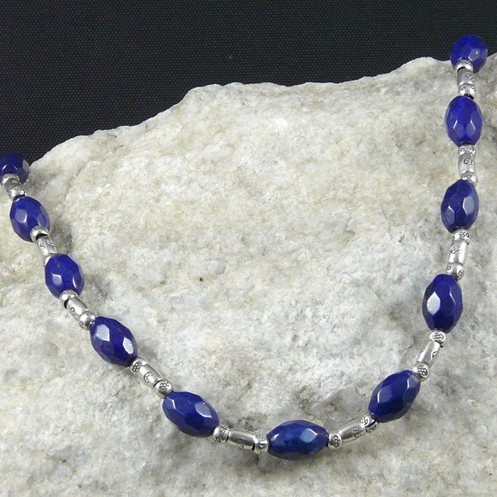 Lapis & Silber Halskette Lapis & Silber Halskette von BearCreekGems