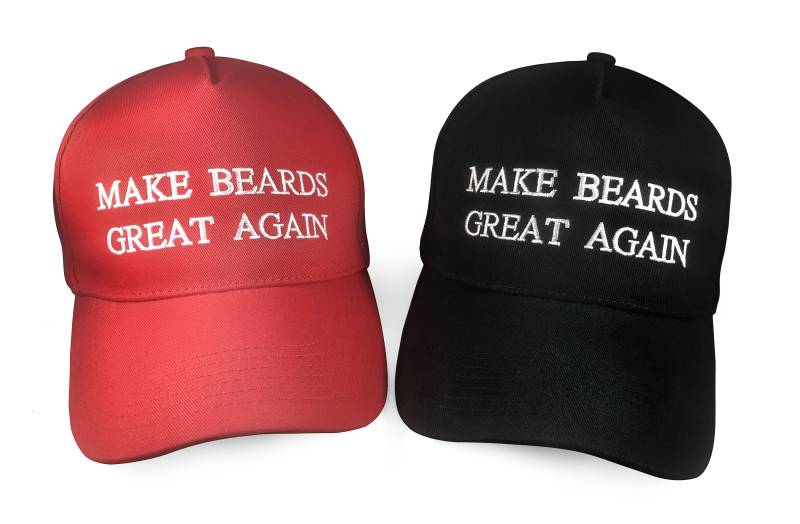 Machen Sie Bärte Große Wieder Bart Baseball Cap - Männer Baumwolle Hut Spaß Geschenk Von Beardaments von Beardaments