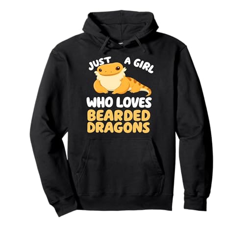 Süßes Design „Nur ein Mädchen, das Bartagamen liebt“ Pullover Hoodie Süßes Design „Nur ein Mädchen, das Bartagamen liebt“ Pullover Hoodie von Bearded Dragon Lovers Enthusiast Lizards Fans