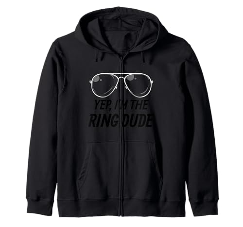 Yep I'm The Ring Dude Jungen Hochzeit Kinder Träger von Ringen Kapuzenjacke Yep I'm The Ring Dude Jungen Hochzeit Kinder Träger von Ringen Kapuzenjacke von Bearer Of Rings Wedding Party Co.