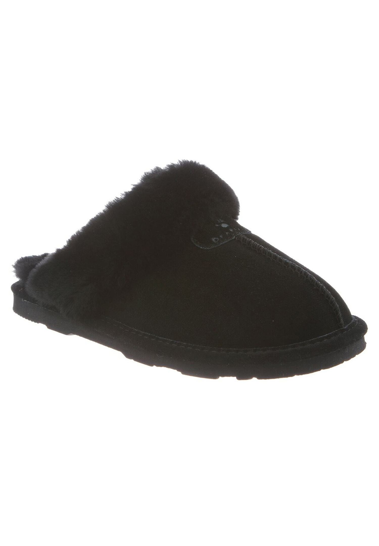 BEARPAW Loki II Damen Pantolette Hausschuhe Lammfell 671W Black II von Bearpaw