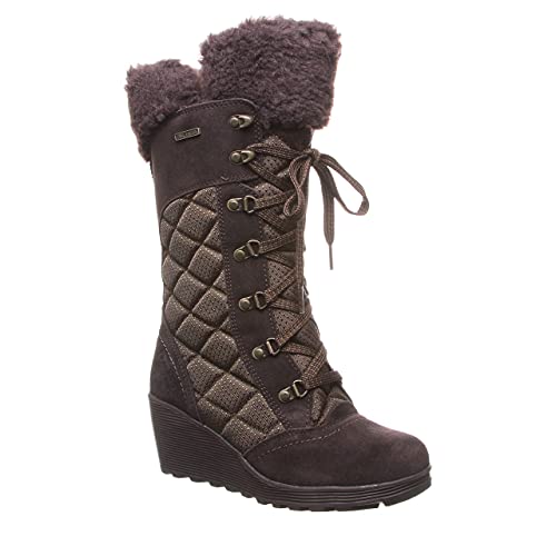 Bearpaw Damen Destiny Schneestiefel, Braun (Chocolate 205), 37 EU von Bearpaw