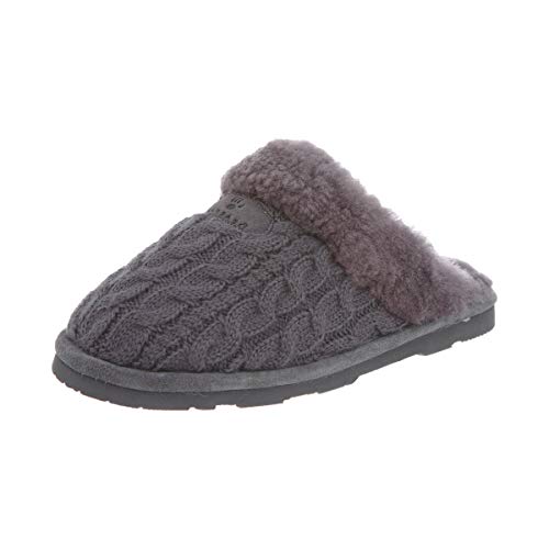 Bearpaw Damen Efficiency Hausschuh, Grau Charcoal 030, 38 EU von Bearpaw