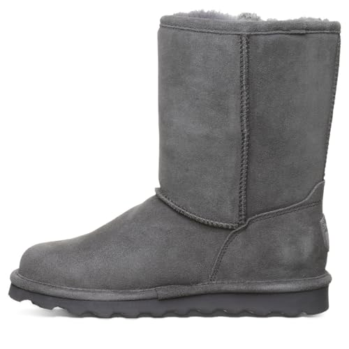 Bearpaw Damen ELLE SHORT Schlupfstiefel, Grau (Charcoal 030), 36 EU von Bearpaw