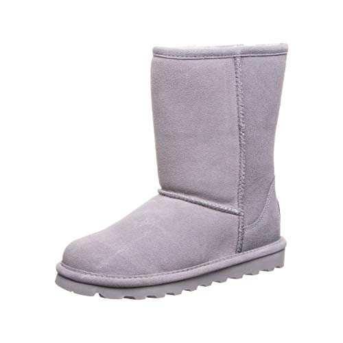 Bearpaw Damen ELLE SHORT Schlupfstiefel, Grau (Gray Fog 051), 36 EU von BEARPAW