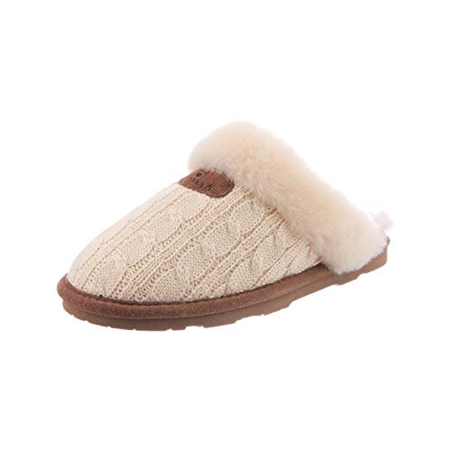 Bearpaw Damen Effie Hausschuh, Weiß (Linen 379), 40 EU von Bearpaw