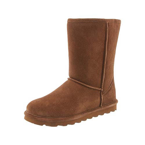 Bearpaw Damen Elle Short Schlupfstiefel, Braun (Hickory Ii 220), 41 EU von Bearpaw