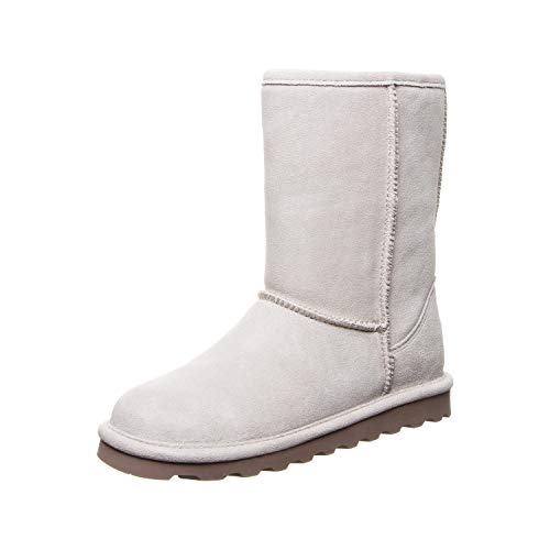 Bearpaw Damen Elle Short Schlupfstiefel, Weiß (Winter White 909), 36 EU von Bearpaw