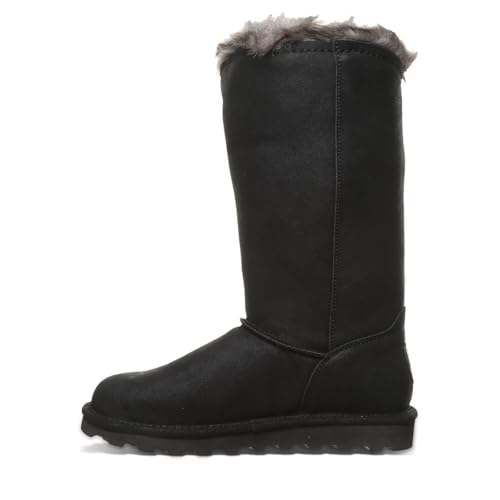 Bearpaw Damen Emery Halblange Stiefel, Aged Black, 36 EU von Bearpaw