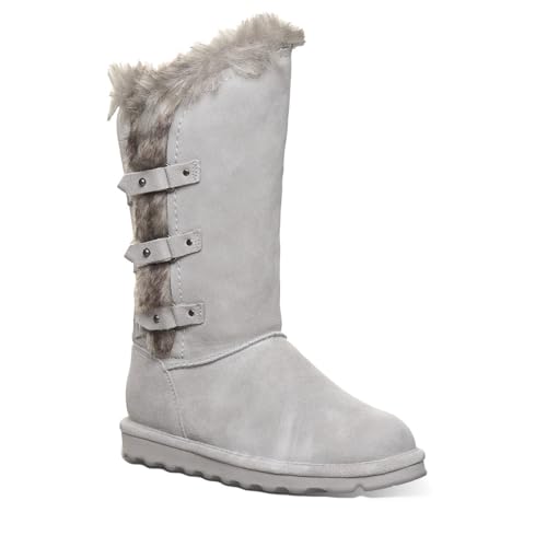 Bearpaw Damen Emery Halblange Stiefel, Gray Fog, 36 EU von Bearpaw