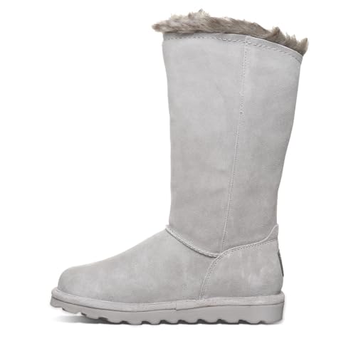 Bearpaw Damen Emery Halblange Stiefel, Gray Fog, 42 EU von Bearpaw