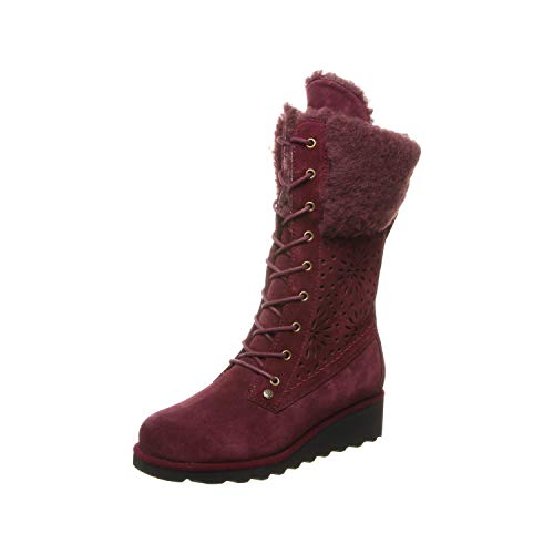 Bearpaw Damen Kylie Stiefeletten, Rot (Wine 667) von Bearpaw