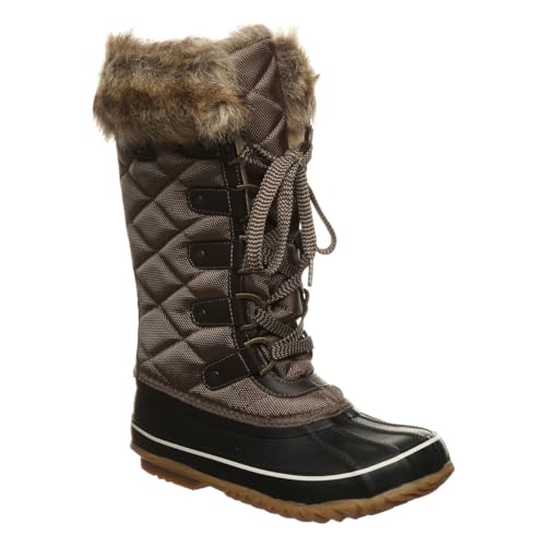 Bearpaw Damen MCKINLEY Schneestiefel, Braun (Brown 214), 41 EU von Bearpaw