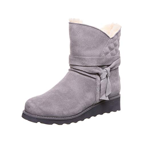 Bearpaw Damen Maxine Schlupfstiefel, Grau (Gray Fog 051), 44 EU von Bearpaw