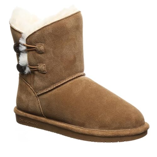 Bearpaw Damen Rosaline Stiefelette, Hickory II, 43 EU von BEARPAW