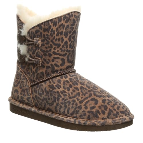 Bearpaw Damen Rosaline Stiefelette, Leopard, 41 EU von Bearpaw