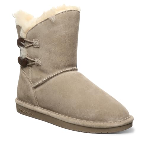 Bearpaw Damen Rosaline Stiefelette, Mushroom, 37 EU von Bearpaw