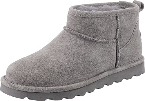 Bearpaw Damen Shorty Stiefelette, Gray Fog, 37 EU von Bearpaw