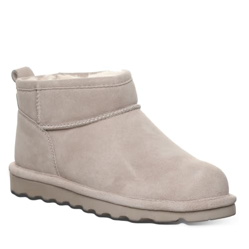 Bearpaw Damen Shorty Stiefelette, Grau, 39 EU von BEARPAW