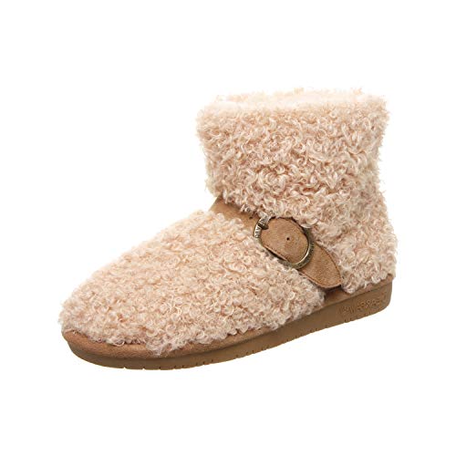 Bearpaw Damen Treasure Hohe Hausschuhe, Beige (Taupe 122) von Bearpaw