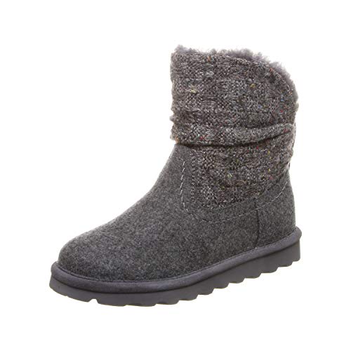 Bearpaw Damen Virginia Schlupfstiefel, Grau (Gray Ii 055) von Bearpaw