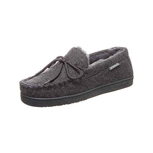 Bearpaw Herren Moc Ii Hausschuh, Schwarz, 45 EU von Bearpaw