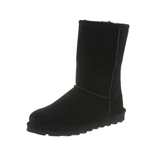 Bearpaw Lammfell Stiefel Elle Short 37 Black II (011) von Bearpaw