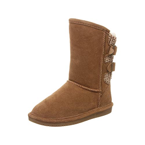 Bearpaw Mädchen Boshie Youth Schlupfstiefel, Braun (Hickory Ii 220), 30 EU von Bearpaw