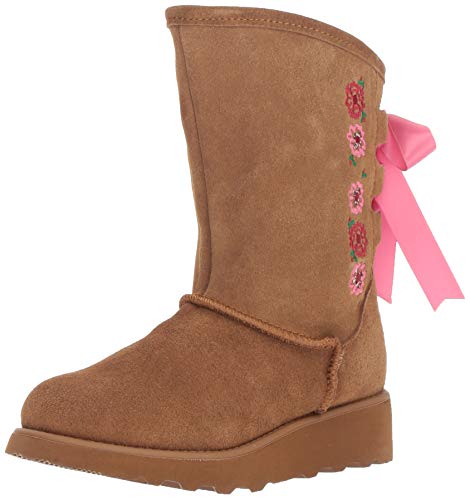 Bearpaw Mädchen Carly Schlupfstiefel, Braun (Hickory Ii 220) von Bearpaw