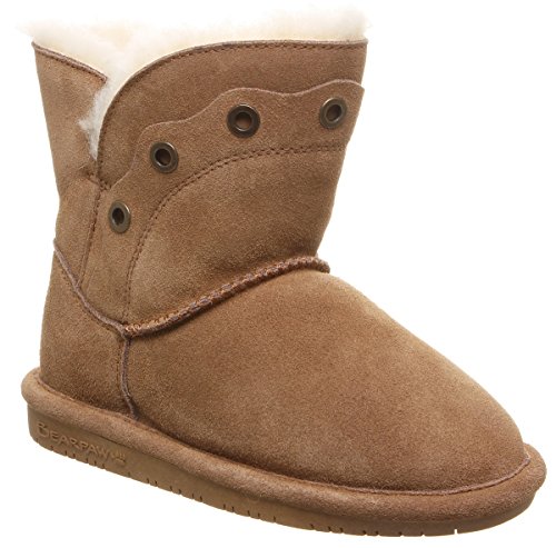 Bearpaw Mädchen Gypsy Schlupfstiefel, Braun (Hickory Ii 220), 32 EU von Bearpaw