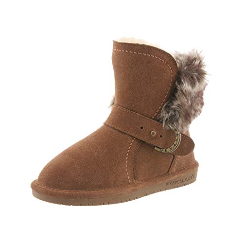 Bearpaw Mädchen KOKO Youth Schlupfstiefel, Braun (Hickory Ii 220) von Bearpaw