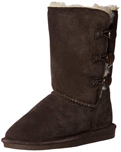 Bearpaw Mädchen Lauren Youth Schlupfstiefel, Braun (Chocolate Ii 205) von Bearpaw