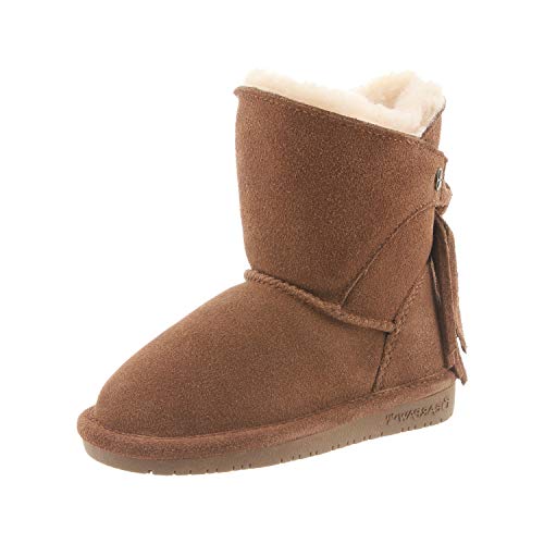 Bearpaw Mädchen MIA Toddler Schlupfstiefel, Braun (Hickory Ii 220) von Bearpaw