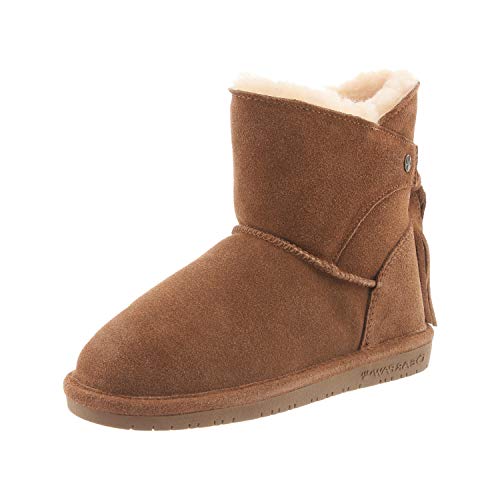 Bearpaw Mädchen MIA Youth Schlupfstiefel, Braun (Hickory Ii 220), 33 EU von Bearpaw