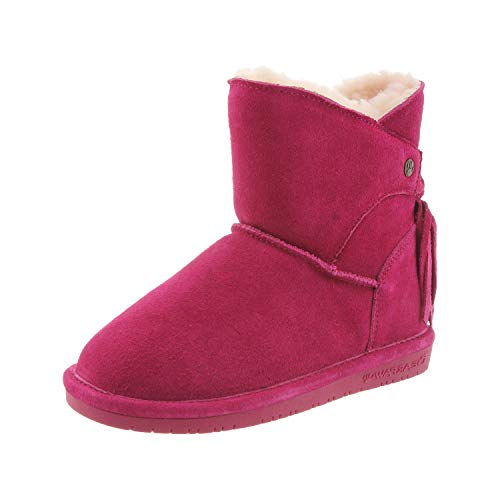 Bearpaw Mädchen MIA Youth Schlupfstiefel, Pink (Pom Berry 671), 31 EU von Bearpaw